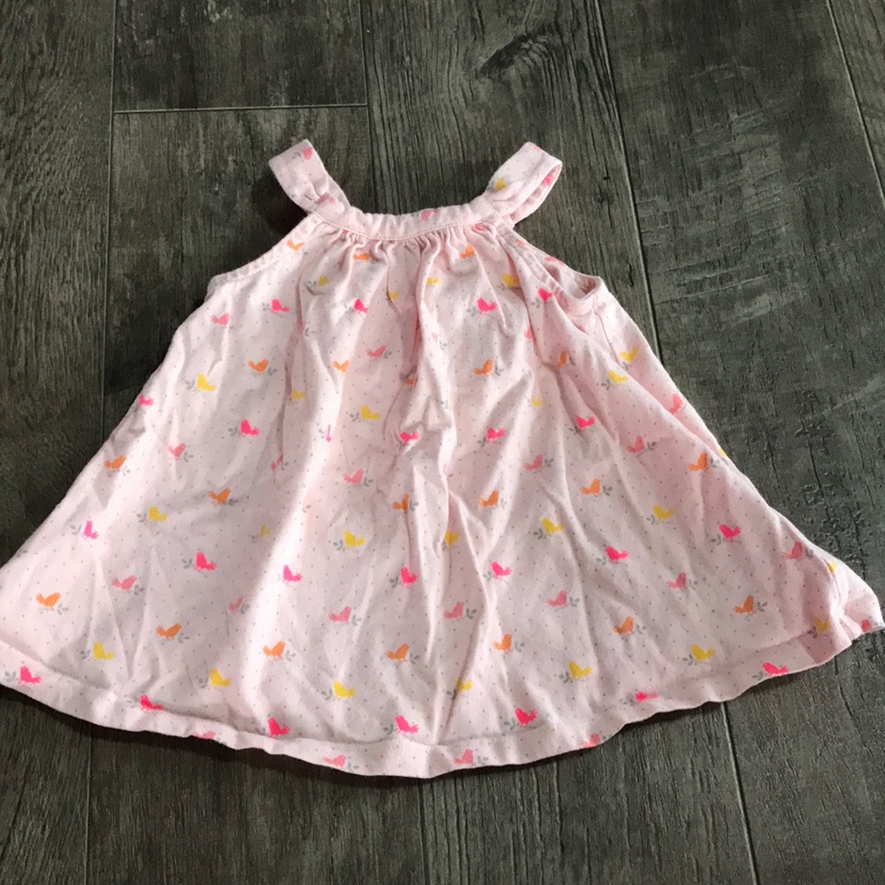 BabyGap bird print swing dress